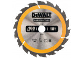DeWALT DT1931 Lame de scie circulaire 160 x 20 mm 18T ATB 20°.