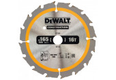 DeWALT DT1948 Lame de scie circulaire, pour scies circulaires sans fil, 165/20 mm, 16 dent