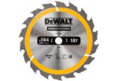 DeWALT DT1951 Lame de scie circulaire 184 x 20 mm 24T ATB 18°