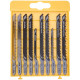 DeWALT DT2290 Cassette 10 pieces Lames de scie sauteuse XPC® pour bois