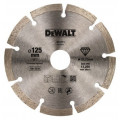 DeWALT DT3711 Lame de scie diamantée segmentée 125 x 22,2 mm pour la coupe a sec