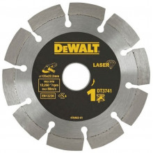 DeWALT DT3741-XJ Lame diamantée 125 x 22.2mm seche pour matériaux de construction/béton