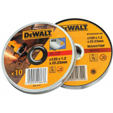 DeWALT DT42340TZ Disque a tronçonner, 10 pieces, 125mm