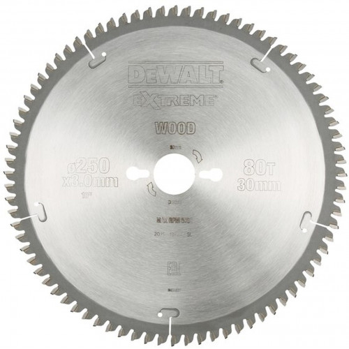 DeWALT DT4287 Lame de scie circulaire 250 x 30mm 80TFZ