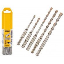 DeWALT DT60301 Forets pour marteau perforateur, 5 pieces, SDS-plus