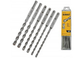 DeWALT DT60302 Forets pour marteau perforateur, 6 pieces, SDS-plus