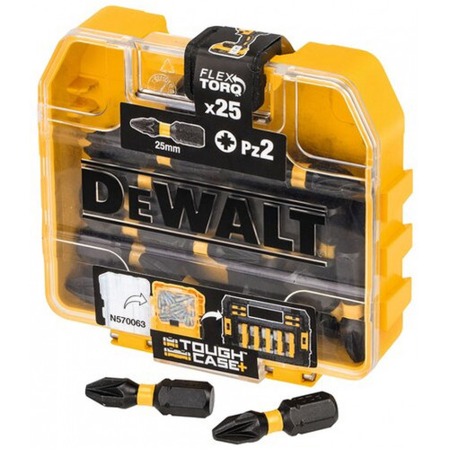 DeWALT DT70556T 25 embouts de vissage Impact Torsion Pz2 en boite Tic Tac