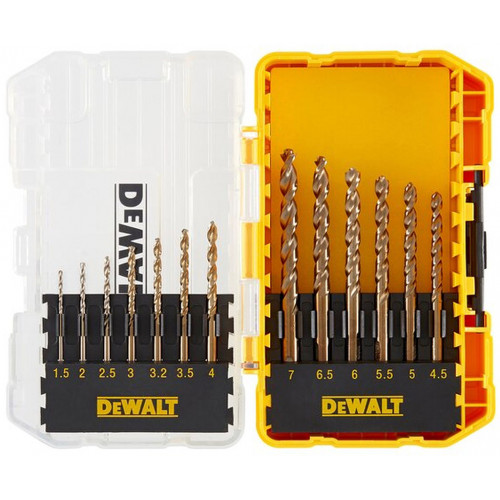 DeWALT DT70710 Jeu de forets a métaux 13 pcs. HSS-G