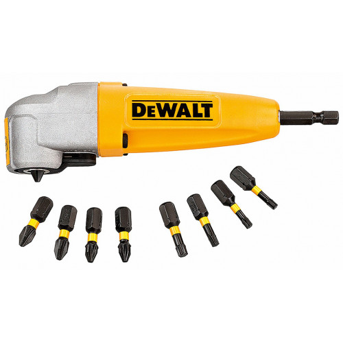 DeWALT DT71517T Renvoi d'angle droit + 8 embouts