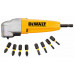 DeWALT DT71517T Renvoi d'angle droit + 8 embouts