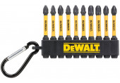 DeWALT DT7274-QZ PH PZ Mix FLEXTORQ Coffret de 10 embouts 57 mm