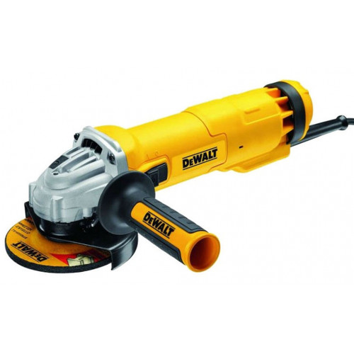 DeWALT DWE4237 Meulese interrupteur a glissiere systeme anti-redémarrage (1400W/125mm)