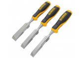 DeWALT DWHT0-16148 Jeu de ciseaux a bois 3 pces, 18-25-32 mm