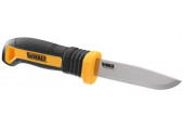 DeWALT DWHT1-10354 Couteau artisanal a lame fixe en acier inoxydable de 90 mm