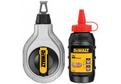DeWALT DWHT47408-0 Jeu de cordeau a frapper 30m avec craie rouge