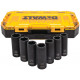 DeWALT DWMT74737-0 Jeu de 7 douilles profondes 1/2"