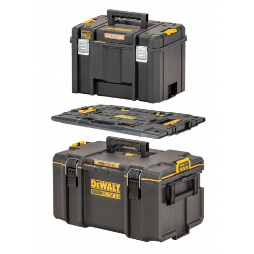 DeWALT DWST08017-9 ensemble de boîtes de rangement Toughsystem – TSTAK adaptateur bundle DeWALT DWST08017-9 ensemble de boîtes de rangement Toughsystem – TSTAK adaptateur bundle
