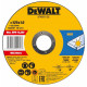 DeWALT DT43972-QZ Disque a tronçonner 125 x1 x 22,2mm 10pce