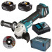 Makita DGA511RTJ Meuleuse 125mm Li-ion LXT (2x5,0Ah/18V) Makpac