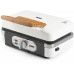 DOMO Appareil 3-en-1 Croque – Grill – Gaufrier (1100 W), blanc DO9277C