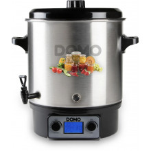 DOMO Stérilisateur inox LCD - 2 ouvertures - robinet plast. DO42328PC
