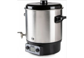 DOMO Stérilisateur inox LCD - 2 ouvertures - robinet inox (27 l / 2000W) DO42329PC