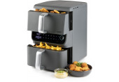 DOMO Friteuse a air chaud double 3,5+6,5 l DO549FR