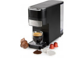 DOMO Machine a café 4-en-1 pour dosettes et capsules – noir DO748K