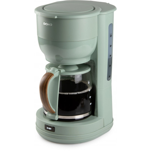 DOMO WOOD YOU Cafetiere filtre - vert DO755K