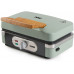 DOMO Appareil croque / gril / gaufrier 3-en-1 - vert DO9276C