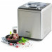 PRIMO Sorbetiere avec compresseur - acier inoxydable 2l/180W PR408IM