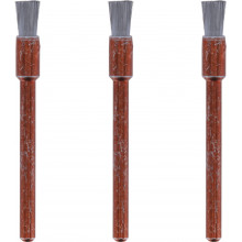 DREMEL Brosse en acier inoxydable 3,2 mm, 3 pieces 26150532JA