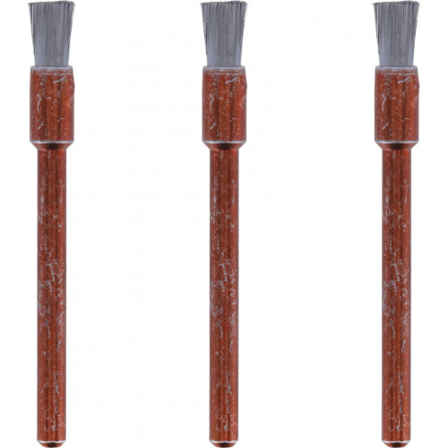 DREMEL Brosse en acier inoxydable 3,2 mm, 3 pieces 26150532JA DREMEL Brosse en acier inoxydable 3,2 mm, 3 pieces 26150532JA