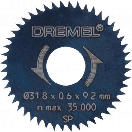 DREMEL Lame a refendre/tronçonner 31,8 mm, 2 pieces 26150546JB DREMEL Lame a refendre/tronçonner 31,8 mm, 2 pieces 26150546JB