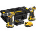 DeWALT DCK266P3 Perceuse a percussion + Visseuse a chocs (DCD796,DCF887,3 x DCB184,DCB113)