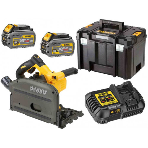 DeWALT DCS520T2 Scie plongeante XR FlexVolt (165mm/54V/2x2,0Ah) Tstak