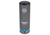 Makita E-16499 clé a douille rallongée 1/2", carrée, IMPACT BLACK, 19mm