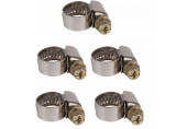 Einhell Collier de serrage pour tuyaux 8–12 mm, 5 pcs pour compresseurs 4139670