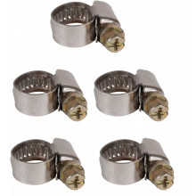 Einhell Collier de serrage pour tuyaux 8–12 mm, 5 pcs pour compresseurs 4139670