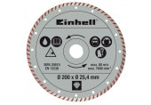 Einhell Disque diamanté TURBO 200x25,4 mm pour carrelage 4301175