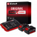 Einhell Original Starter Kit (18V/2x4,0Ah) & Twincharger Kit 1 PXC 4512112