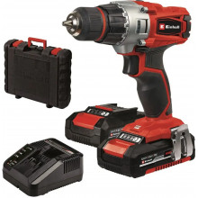 Einhell TE-CD 18/2 Li Kit Perceuse Visseuse sans fil (44Nm/18V/2x1,5Ah) 4513830