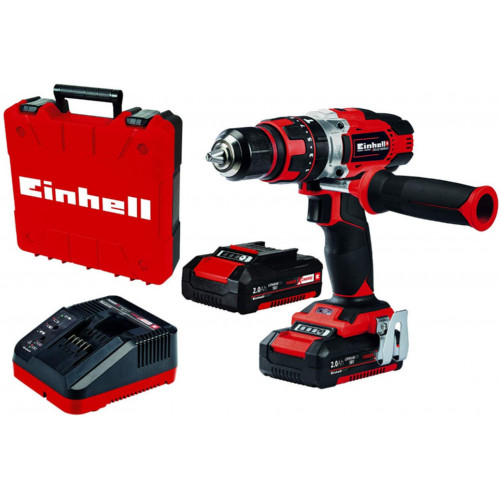 Einhell TE-CD 18/48 Li-i Perceuse Visseuse a percussion sans fil (48Nm/18V/2x2,0Ah) 451393