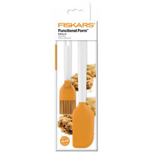 Fiskars Functional Form Set parfait pasteler¦a, 1 rascador de masa + 1 cepillo 1023616