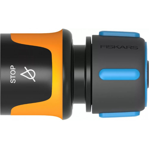Fiskars Comfort Conexión para mangueras STOP 13-15 mm (1/2"-5/8") 1027079