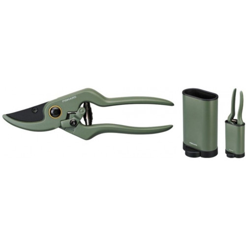 Fiskars Plant Care Sécateur de Jardin avec Étui, 20 cm 1075314 Fiskars Plant Care Sécateur de Jardin avec Étui, 20 cm 1075314
