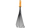 Fiskars OneClick Râteau métallique étroit (12 cm) 1080682