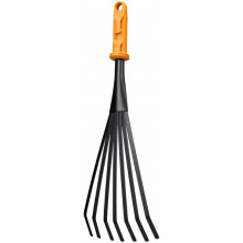Fiskars OneClick Râteau métallique étroit (12 cm) 1080682
