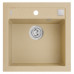 ALVEUS FORMIC 20 Évier de cuisine en granit, 520 x 510 mm, beige 1107889