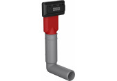 Franke Colorline trop-plein caché noir -mat, carré 112.0734.738